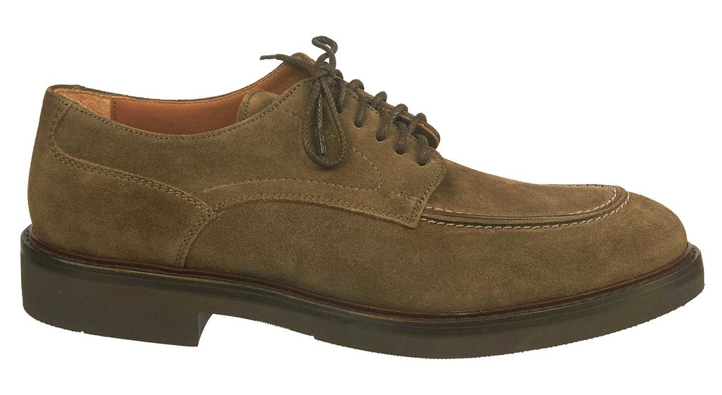 Callaghan men's casual green suede laced shoe 