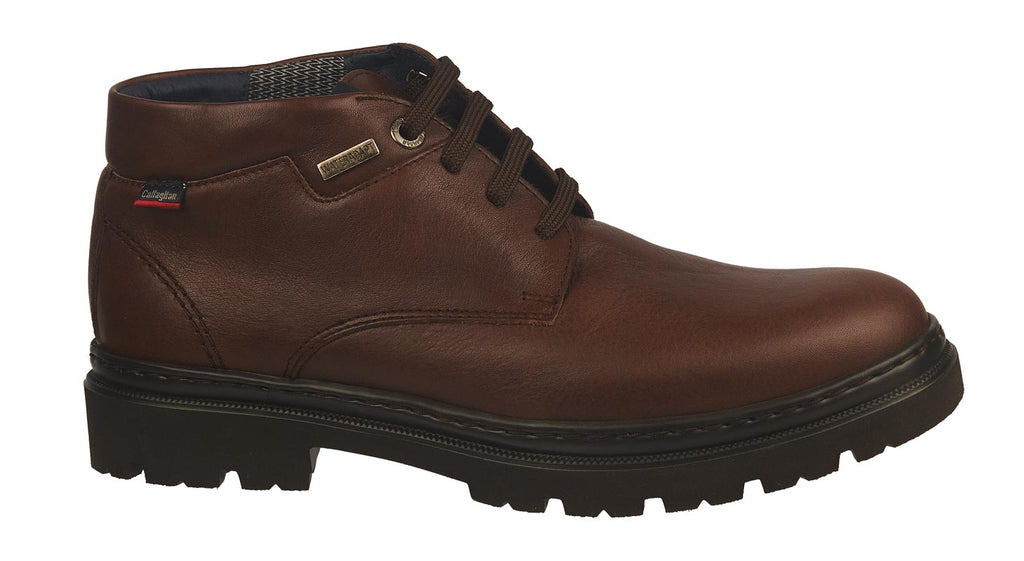 Callaghan men's brown leather boots