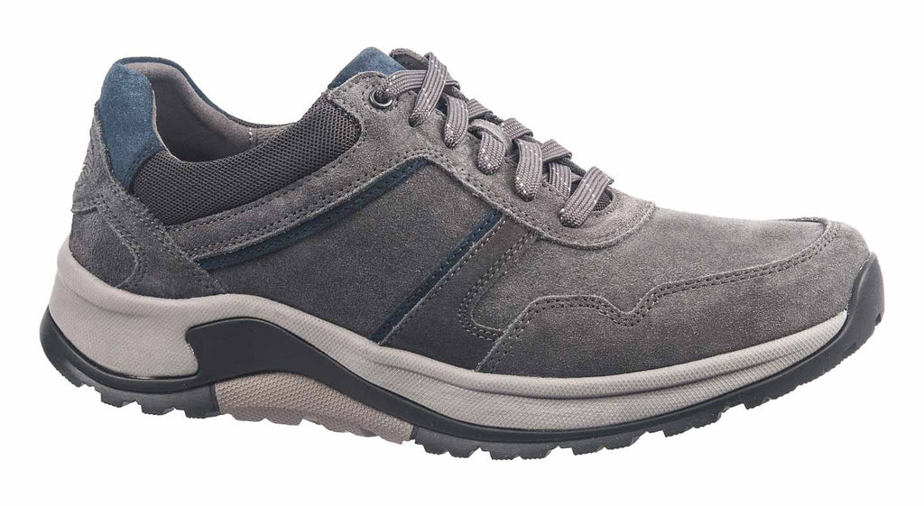 Gabor men's grey suede rollingsoft trainers