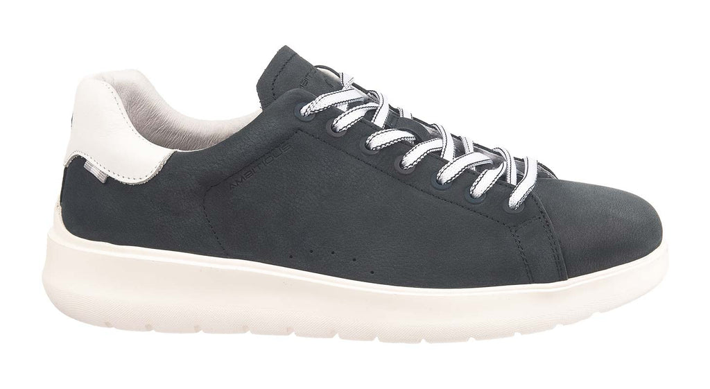 navy nubuck men's sneakers from Ambitious shoes