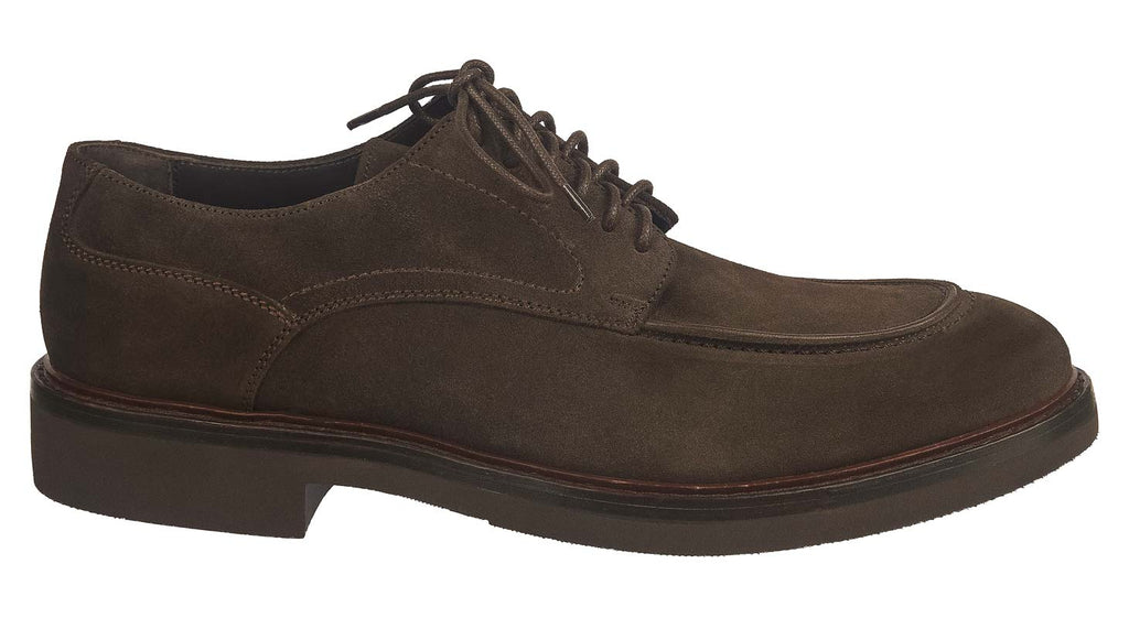 Callaghan men's casual brown suede laced shoe 