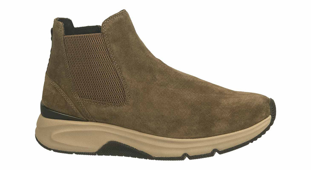 Gabor boots rollingsoft in taupe suede