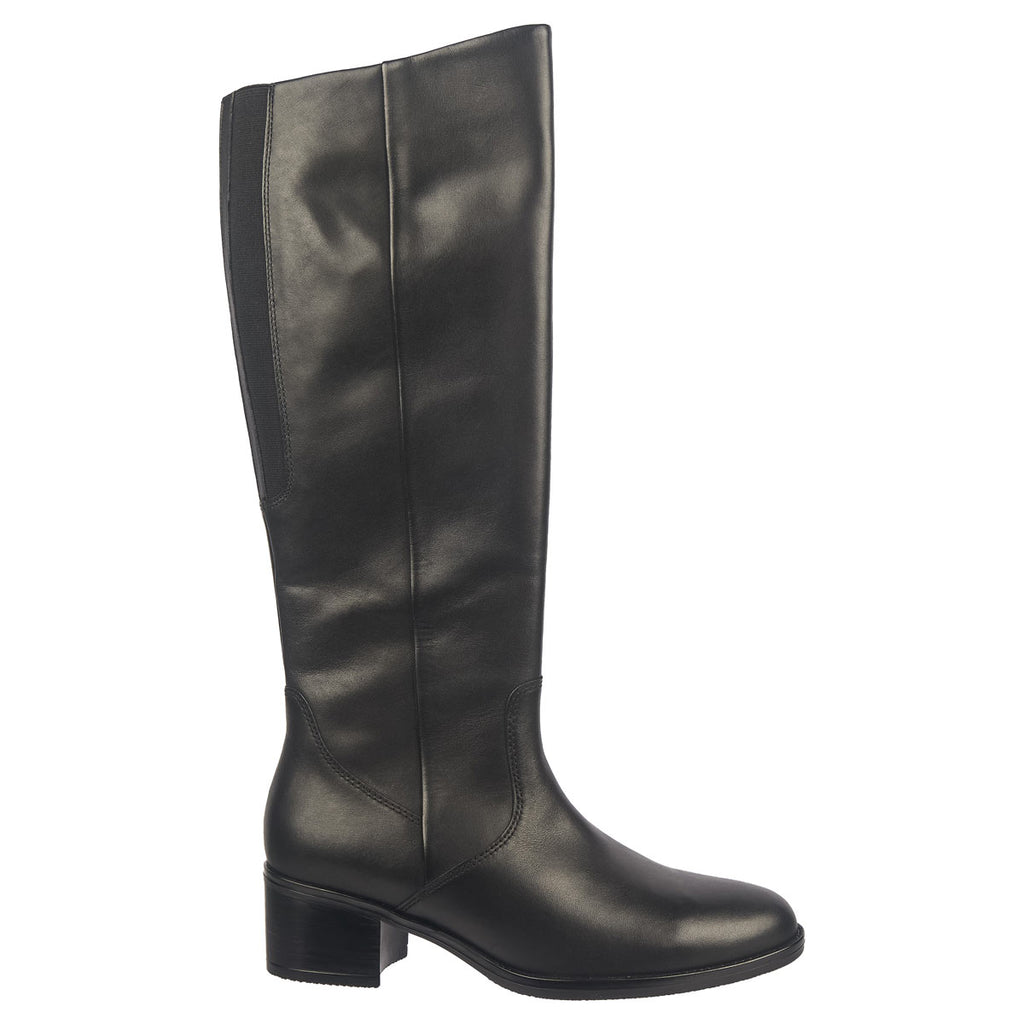 Gabor knee high boots in black leather