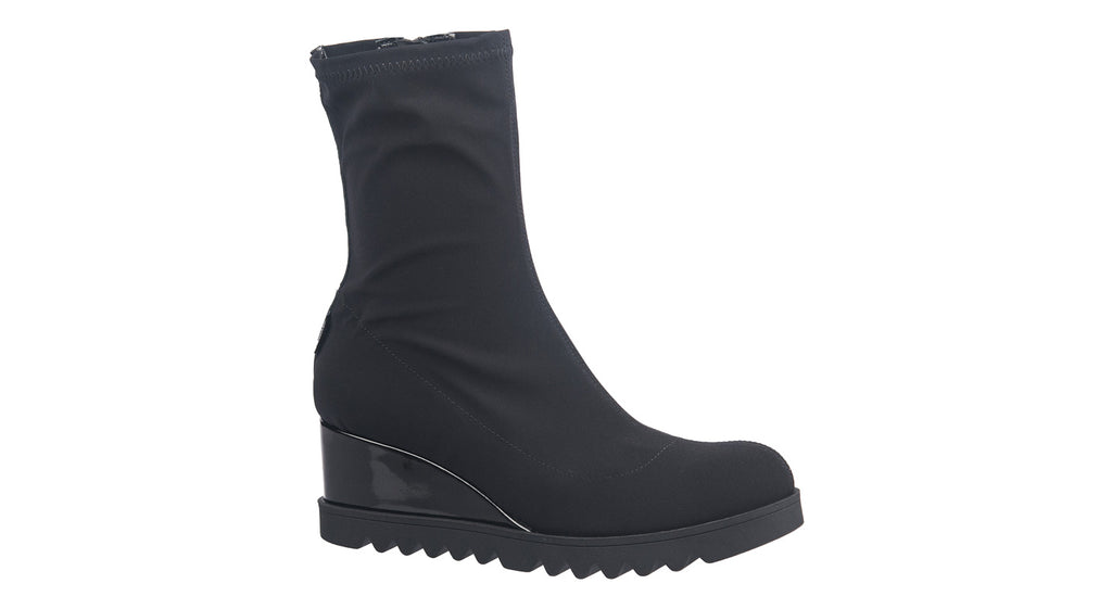 Marco Moreo boots in black stretch fabric