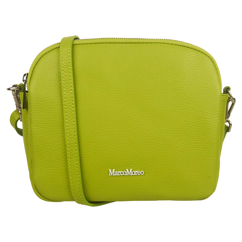 Marco Moreo handbag in green leather