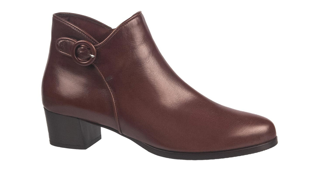 Maretto boots in dark brown leather