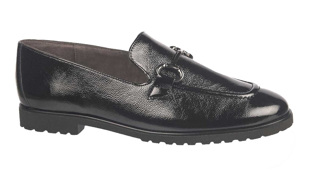 Paul Green loafers in black leather