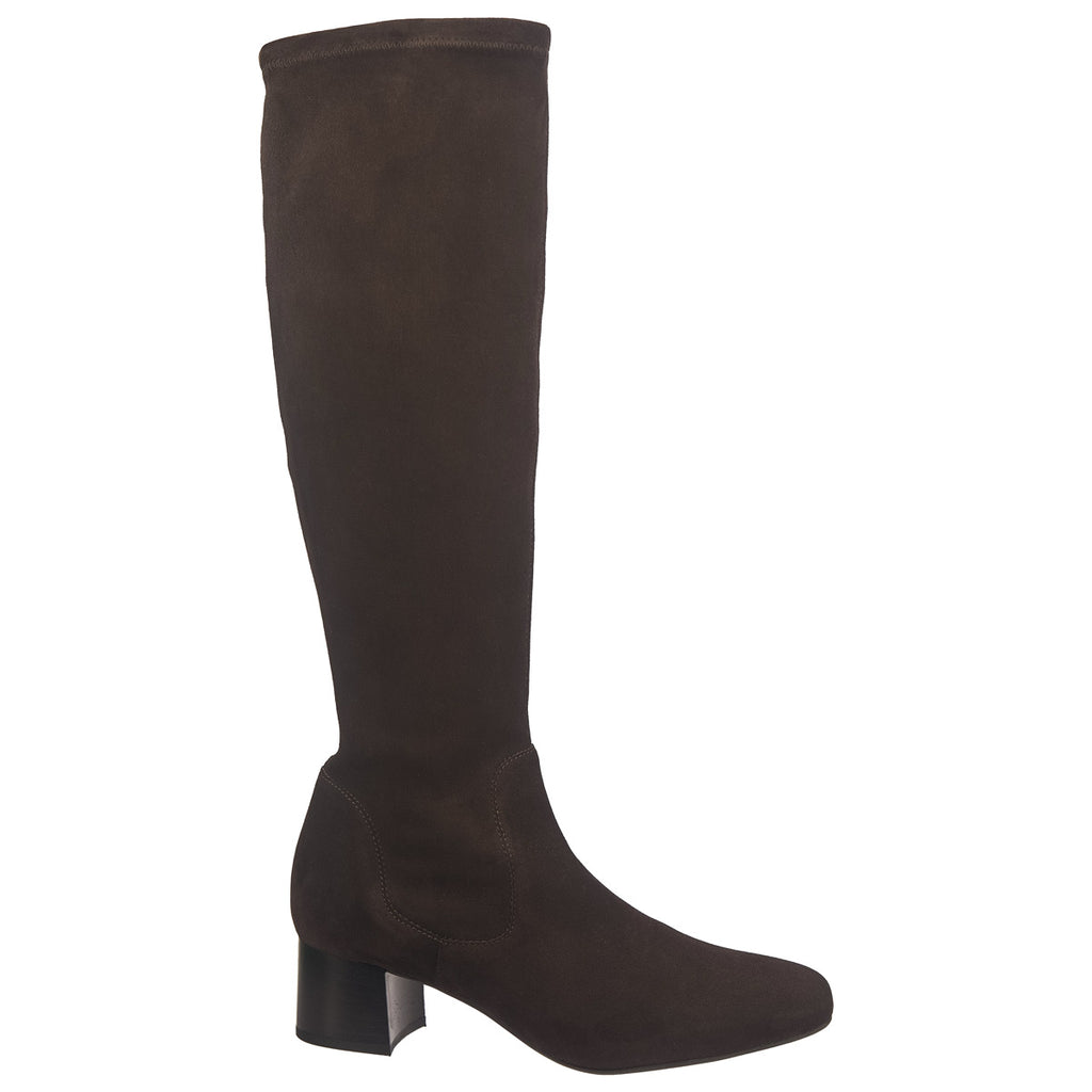 Peter Kaiser tall brown suede boots