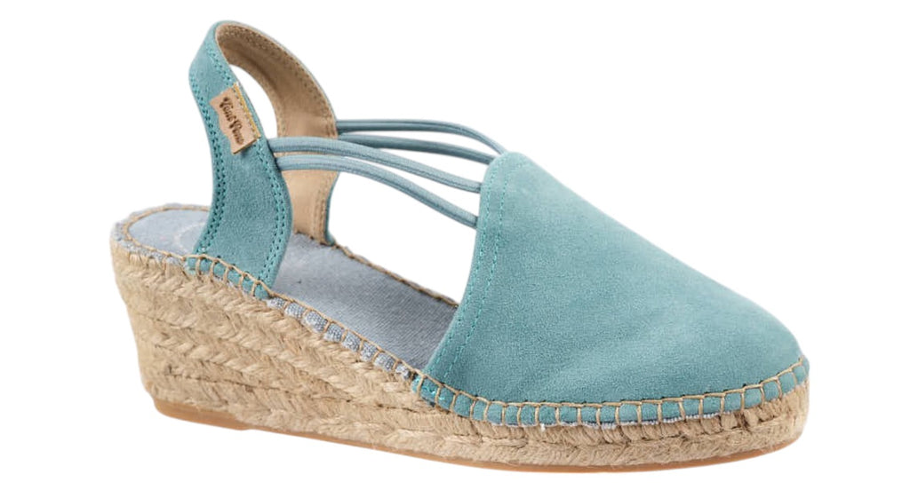 pale green suede wedge espadrilles