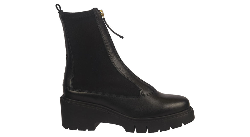 Unisa boots in black leather