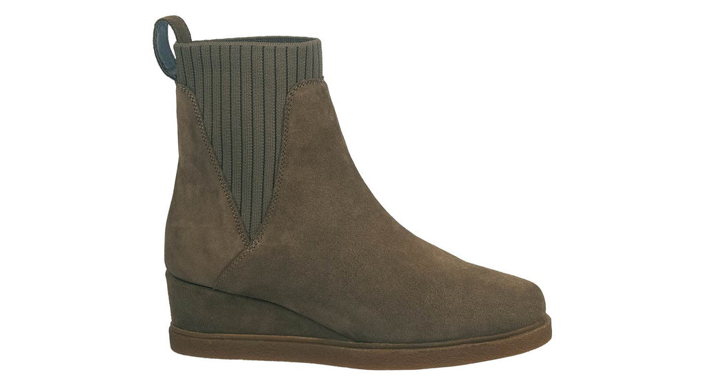 Unisa taupe suede boots