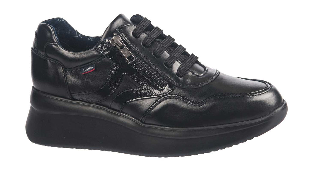 Callaghan shoes, trainers in black leather