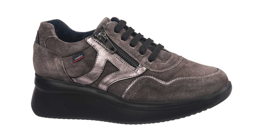 Callaghan shoes, trainers in grey suede