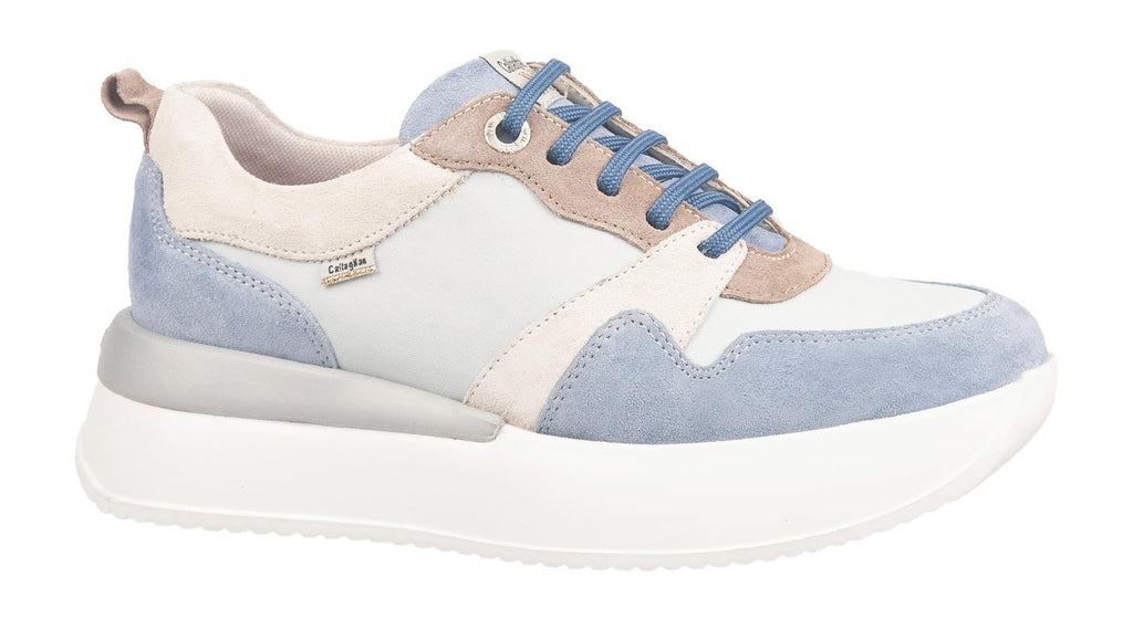 Callaghan women's lilac and blue trainers