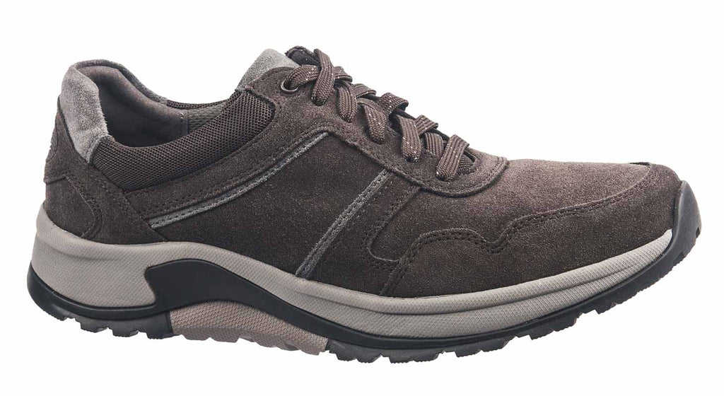 Gabor men's rollingsoft trainer shoes in brown suede