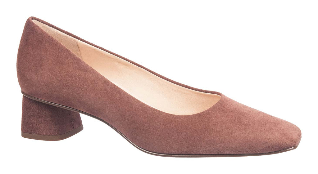 Hogl Court shoes in chocolate suede
