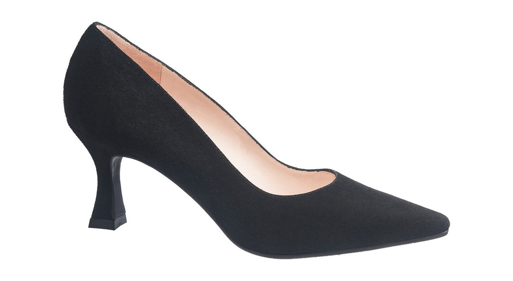 Lodi shoes black suede courts