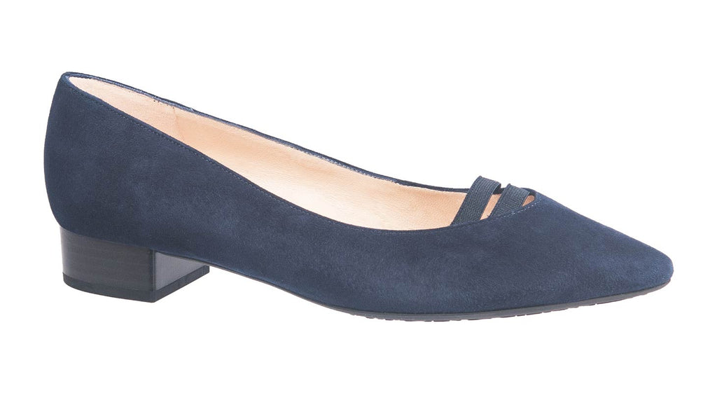 Peter Kaiser shoes navy suede pomps
