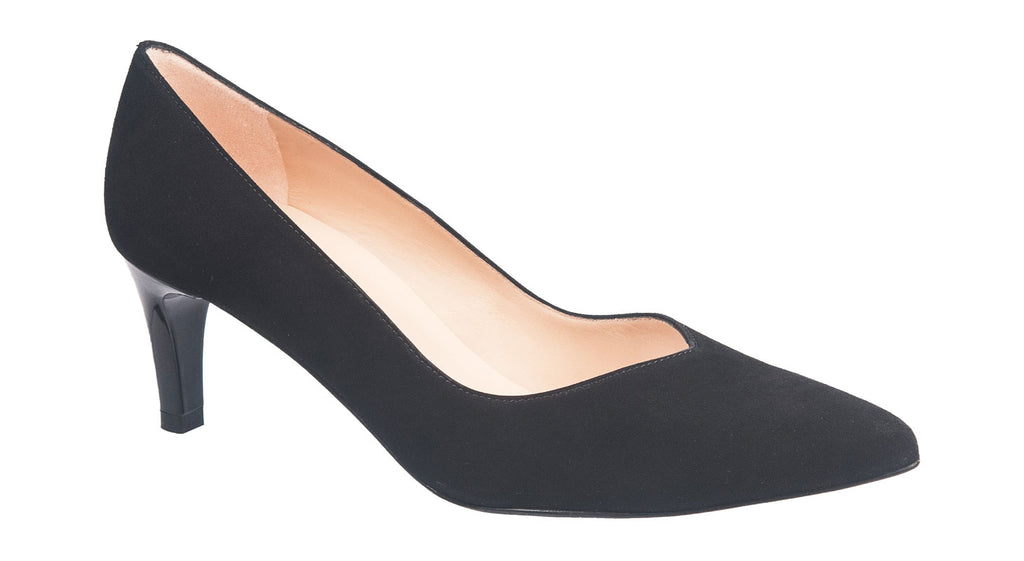 Peter Kaiser Court shoes in black suede