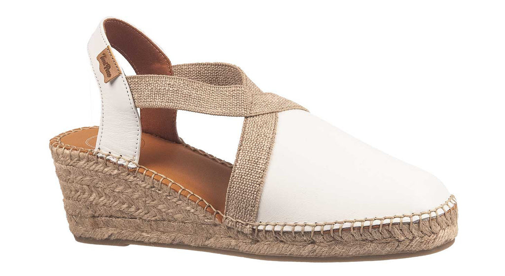 Toni Pons espadrilles in white leather